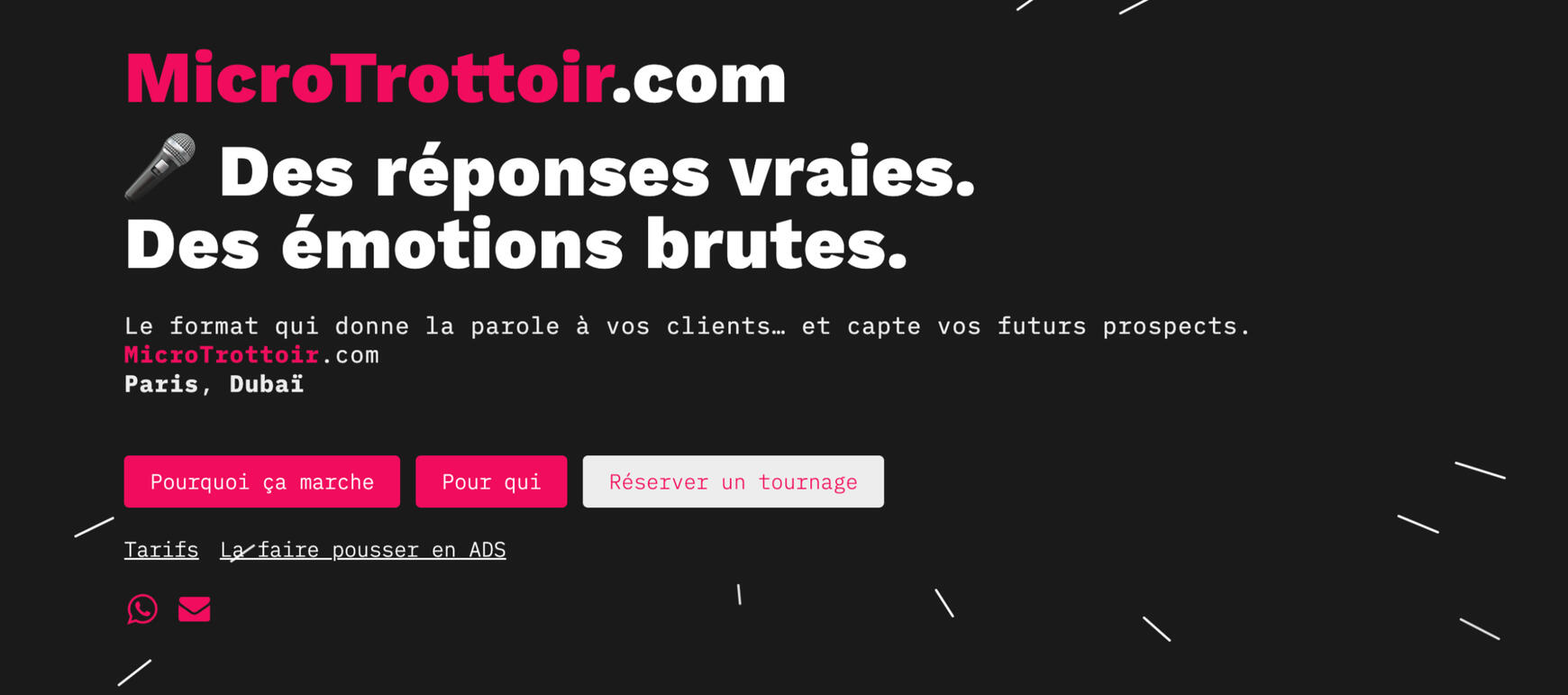 siteMOCHE ugly ads videaste videos courtes